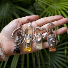 Load image into Gallery viewer, Fountain Sunset Rollerball Necklace Series - Phantom on Floral Pattern