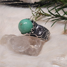 Load image into Gallery viewer, 0830 翡翠S925純銀戒指（不限指圍）
