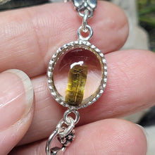 Load image into Gallery viewer, 0919 綠碧璽S925純銀設計款手鏈
