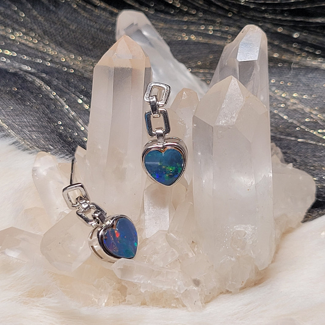 0870 澳洲澳寶S925純銀耳環