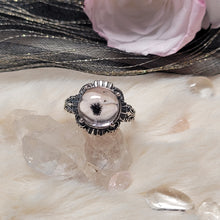 Load image into Gallery viewer, 0769 紫晶藍絨花S925純銀戒指（不限指圍）
