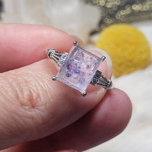 Load image into Gallery viewer, 1153 螢石包裹體S925純銀戒指（不限指圍）
