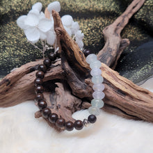 Load image into Gallery viewer, 0092 天然A貨翡翠冰翡珠珠沉香手串
