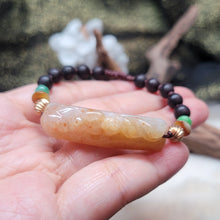 Load image into Gallery viewer, 0083 灑金翡翠手編手繩
