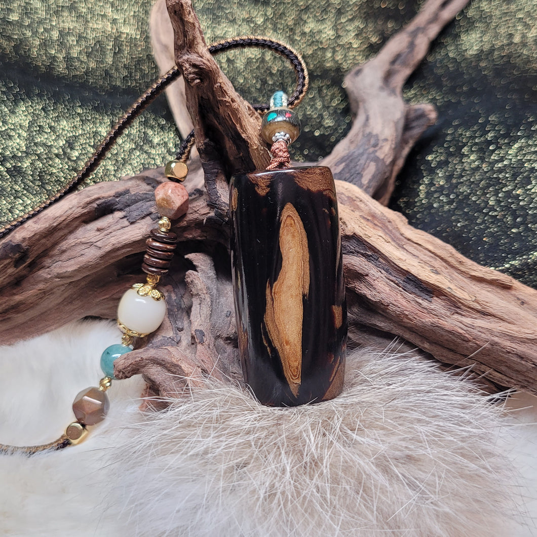 0787 海柳手編頸鏈