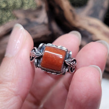 Load image into Gallery viewer, 1178 紅翡925銀戒指
