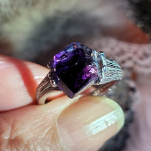 Load image into Gallery viewer, 1170 紫超七隨形戒指
