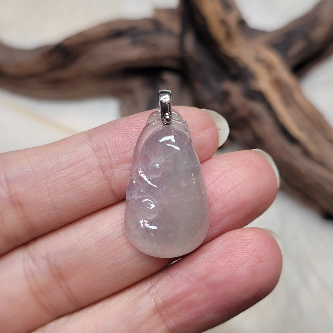 1130 高冰翡翠如意吊墜