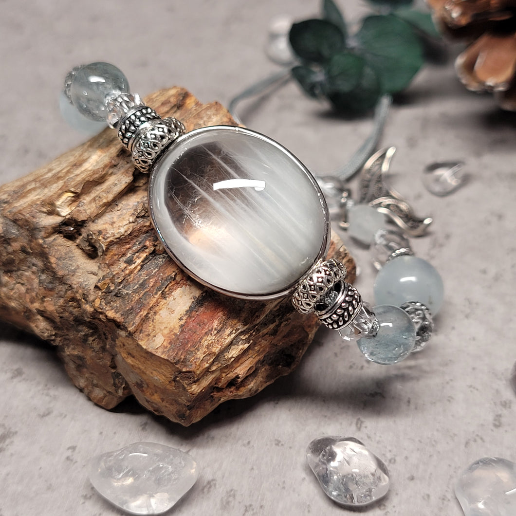 0613 藍兔毛手編手繩