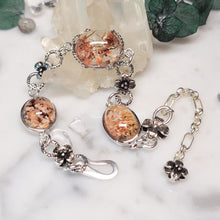 Load image into Gallery viewer, 0648 花色幽靈三粒S925純銀設計款手鏈
