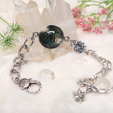 Load image into Gallery viewer, 0664 綠幽灵S925純銀設計款手鏈
