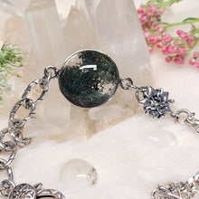 Load image into Gallery viewer, 0664 綠幽灵S925純銀設計款手鏈
