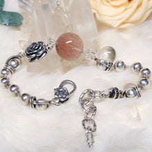 Load image into Gallery viewer, 0661 粉兔毛球S925純銀設計款手鏈
