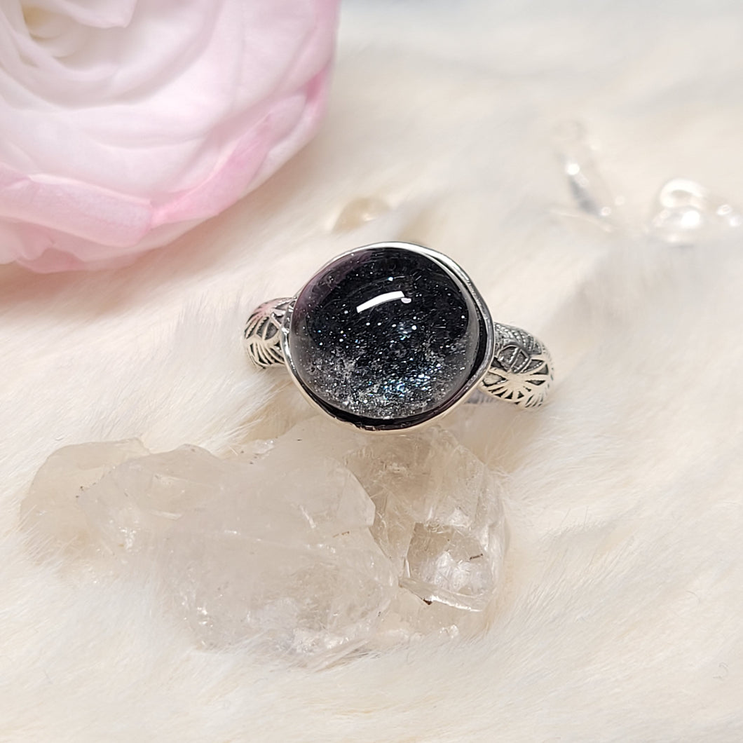 0765 藍礦S925純銀戒指（不限指圍）