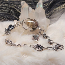 Load image into Gallery viewer, 0702 幽靈肽晶花共生S925純銀設計款手鏈
