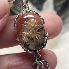 Load image into Gallery viewer, 0702 幽靈肽晶花共生S925純銀設計款手鏈
