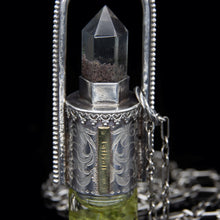 Load image into Gallery viewer, Fountain Rollerball Necklace Series - Phantom on Black Leaf Pattern
