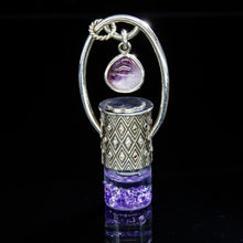 Load image into Gallery viewer, Rollerball Necklace Series - Super Seven with Spinel
