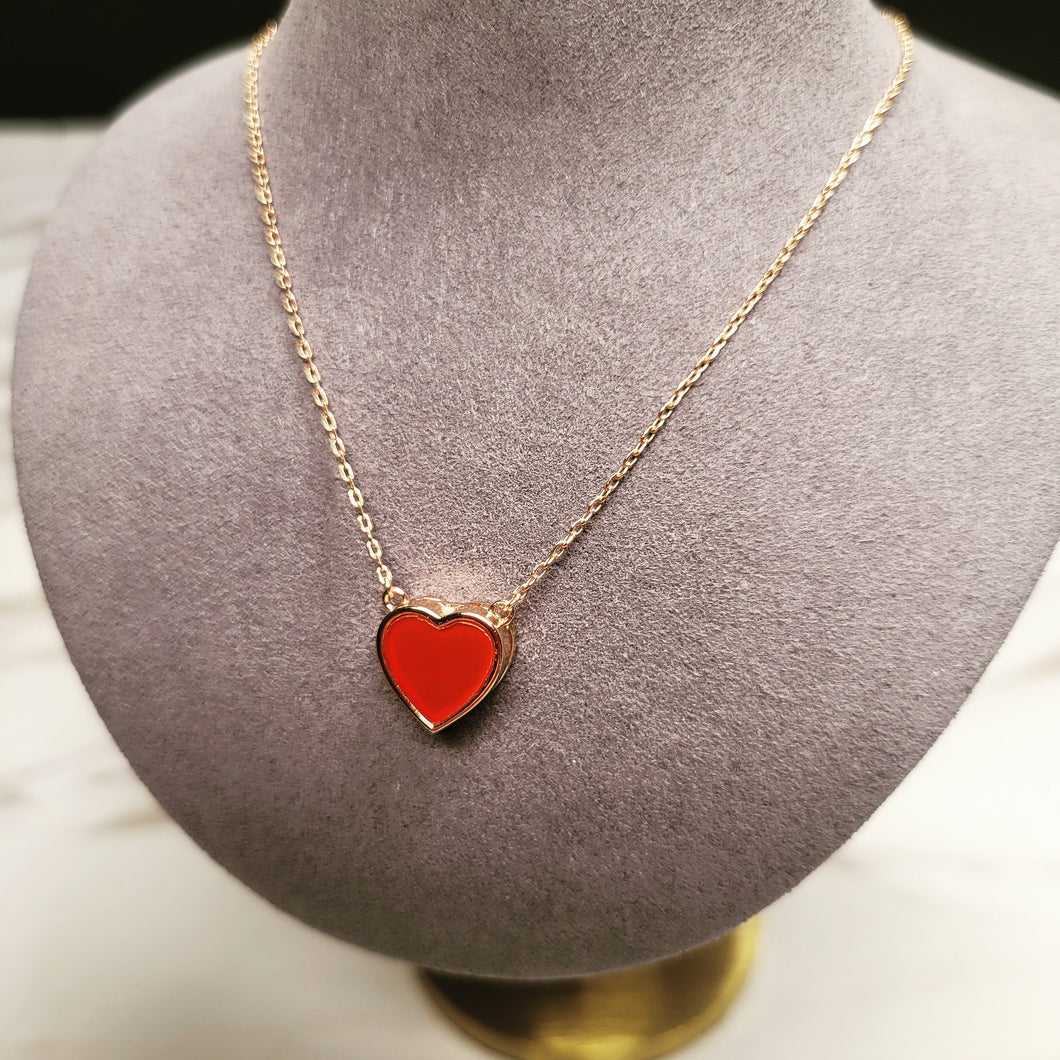Red Heart Necklace